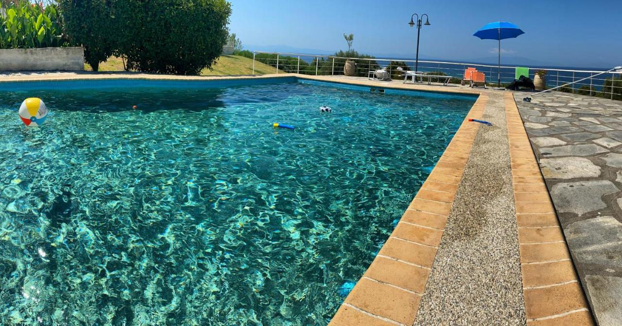 Aegean Pearl Villa Poszídi Kültér fotó
