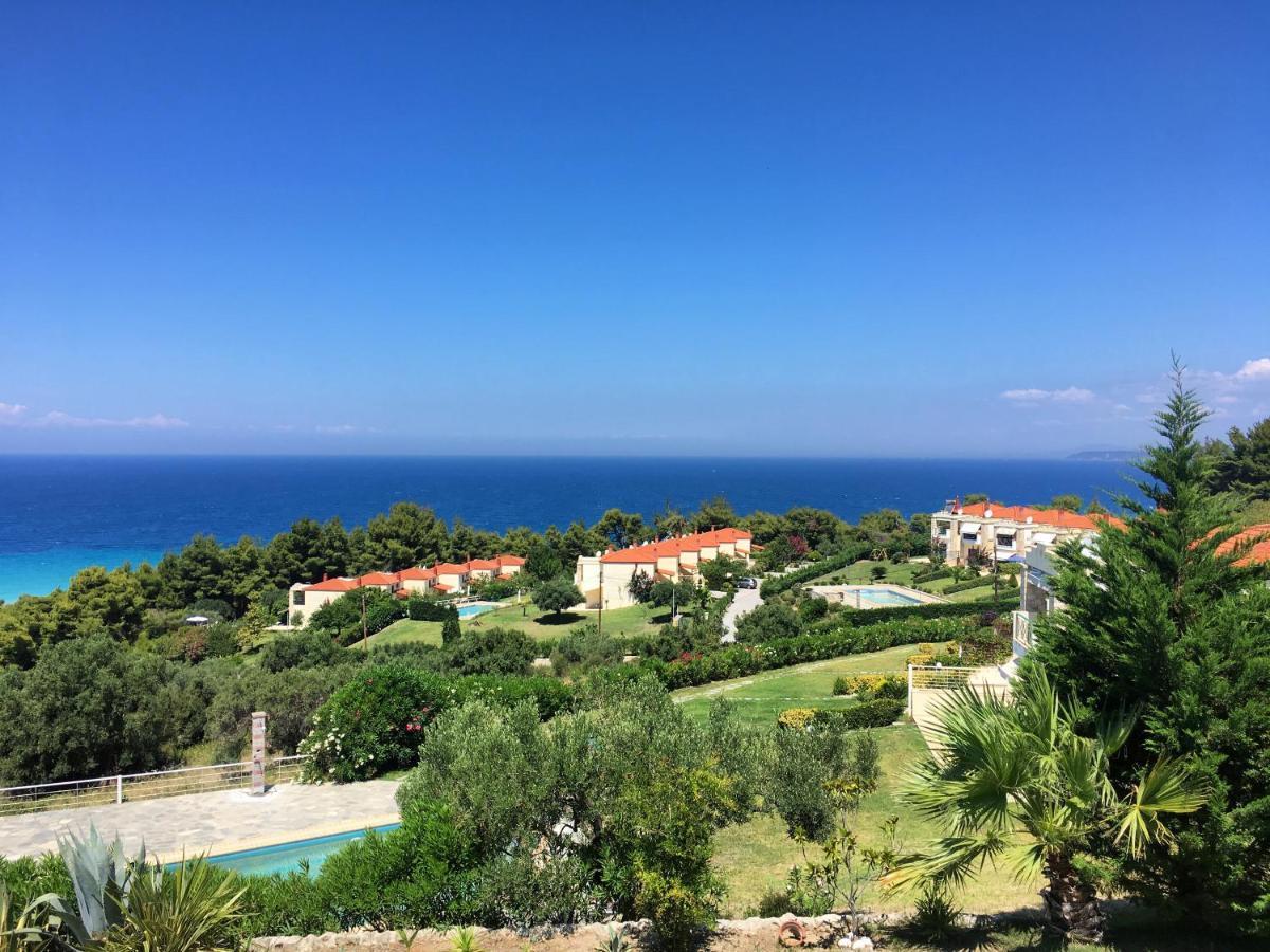 Aegean Pearl Villa Poszídi Kültér fotó