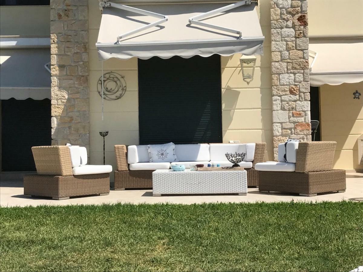Aegean Pearl Villa Poszídi Kültér fotó
